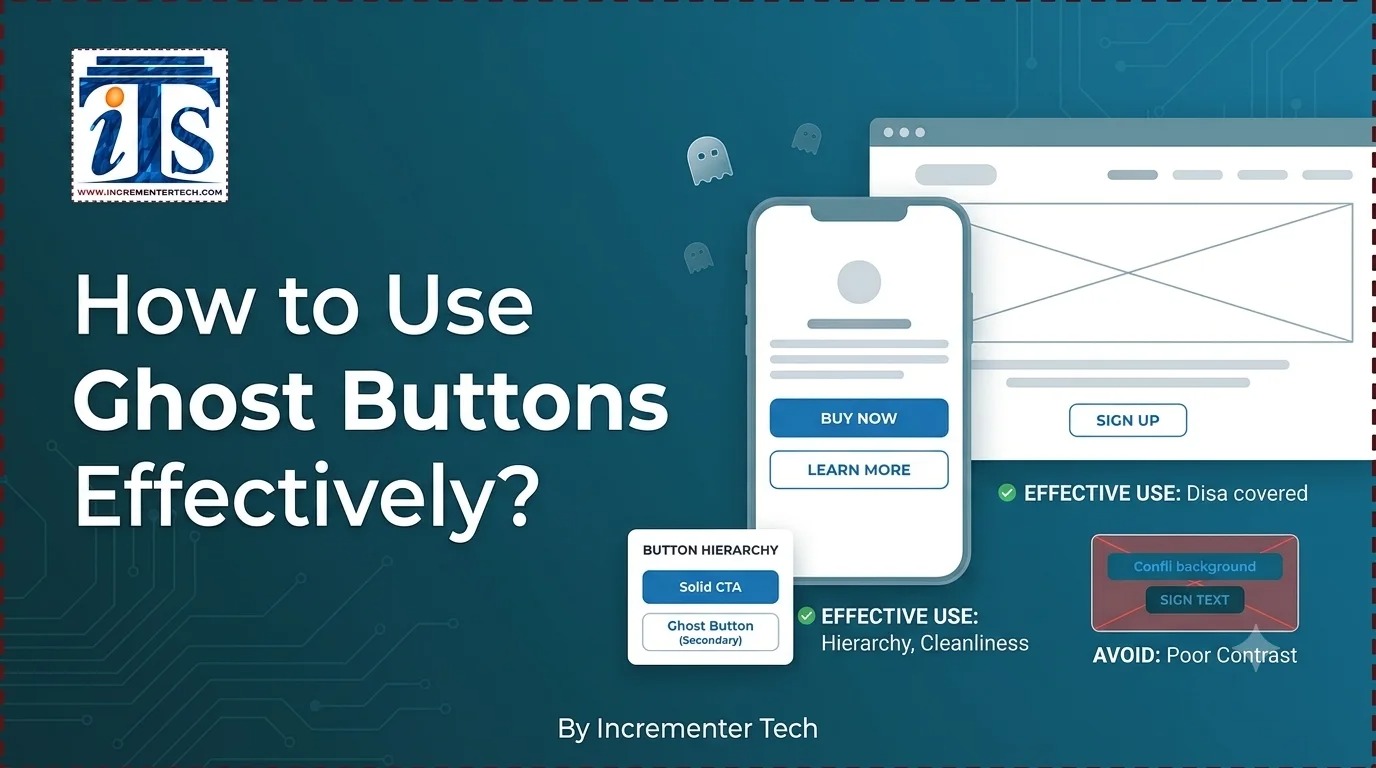 How to Use Ghost Buttons Effectively